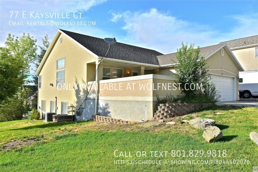 Spacious 4 Bedroom Draper Home with 2 Kitchens! No Deposit Option! property image