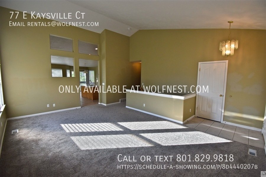 Spacious 4 Bedroom Draper Home with 2 Kitchens! No Deposit Option! property image